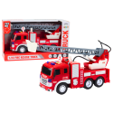 Wóz Strażacki Z Wysięgnikiem 1:16 Światła Dźwięki Woda Napęd Czerwony