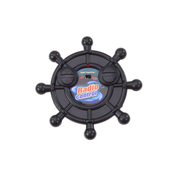 Łódź Policyjna Zdalnie Sterowana RC Niebieska Pilot 27MHz