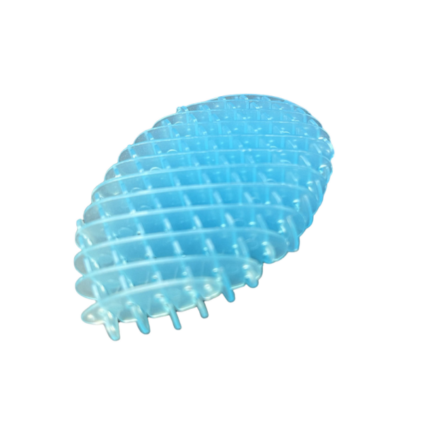 Zabawka Fidget Niebieska Przezroczysta Antystresowa Kolorowa Elastyczna 5cm