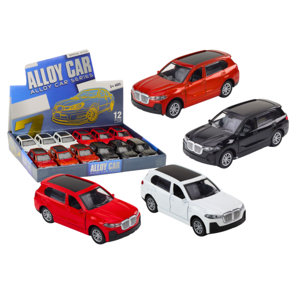 Autko Osobowe 1:32 Światło Dźwięki Napęd Otwierane Drzwi Metalowe