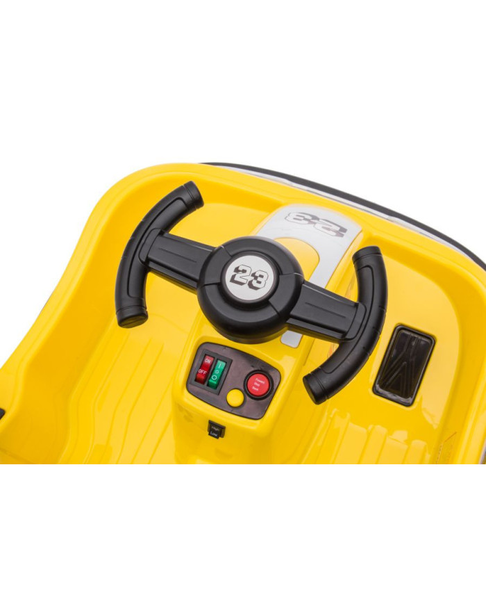 Pojazd Na Akumulator GTS1166 Światła LED Pilot Żółty