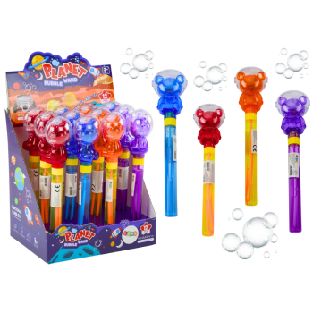 Bańki Mydlane Różdżka Kosmonauta Światło Kolory