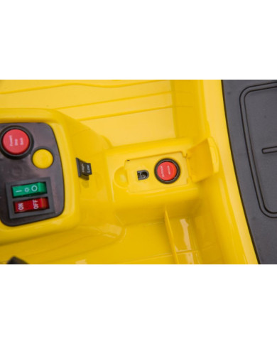 Pojazd Na Akumulator GTS1166 Światła LED Pilot Żółty