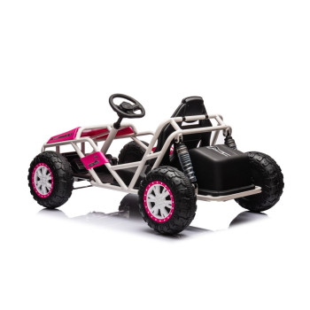 Auto Na Akumulator Buggy A8812 Różowe 24V