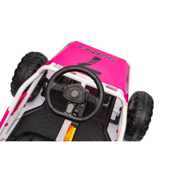 Auto Na Akumulator Buggy A8812 Różowe 24V
