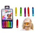 Zestaw Kredek Do Malowania Twarzy Kolorowe 6 Sztuk