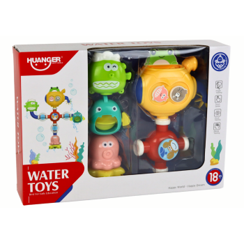 Zabawka Wodna Do Kąpieli Przelewowa Robot Przyssawki