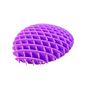 Zabawka Fidget Fioletowa Antystresowa Elastyczna Sensoryczna 10cm