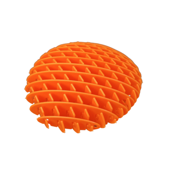 Zabawka Fidget Pomarańczowa Antystresowa Elastyczna Sensoryczna 10cm
