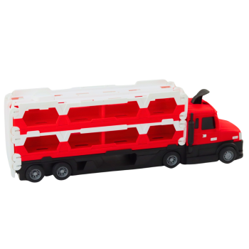 Lora Laweta Tor Wyścigowy 2w1 Światła Dźwięki Znaki Autka Czerwony