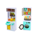 Zestaw Do Zabawy Łazienka 4w1 Prysznic Toaleta Pralka Akcesoria