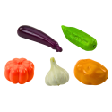 Zestaw Miękkie Warzywa 24 Elementy