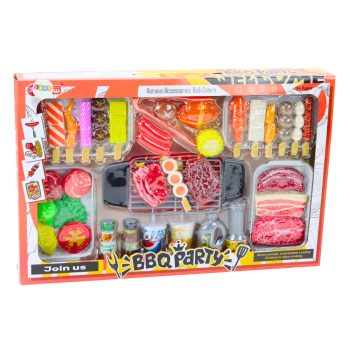 Zestaw Przyjęcie Grill Potrawy Napoje Warzywa 40 Elementów