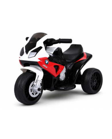 Motor Na Akumulator BMW S1000RR Trójkołowy Dla Dzieci Światła LED Czerwony