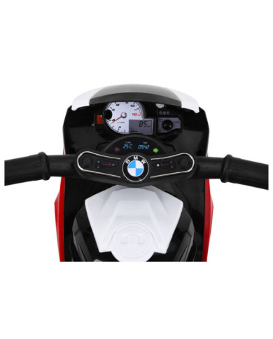 Motor Na Akumulator BMW S1000RR Trójkołowy Dla Dzieci Światła LED Czerwony