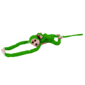 Maskotka Pluszowa Małpka z Dzieckiem Zielona 70 cm