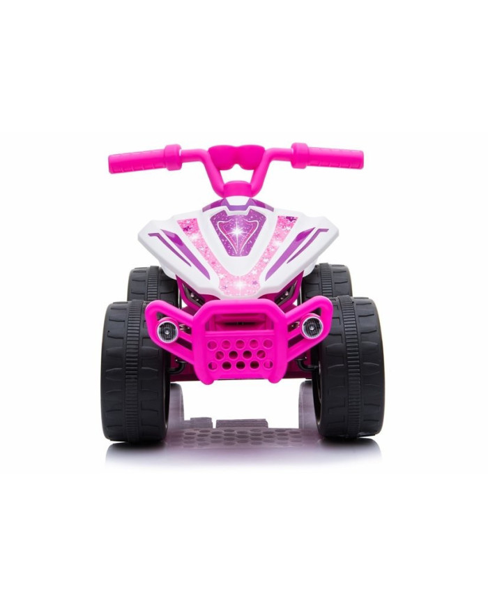 Quad na akumulator TR1805 Biało-różowy