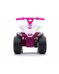 Quad na akumulator TR1805 Biało-różowy