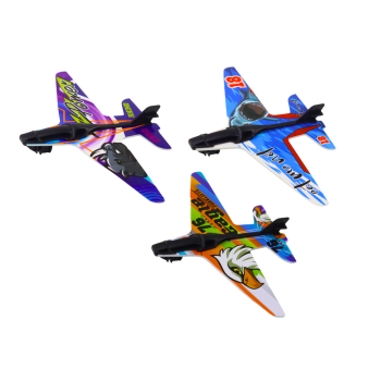 Pistolet Wyrzutnia Samolotów 3 Samoloty 3 Tarcze Pomarańczowy