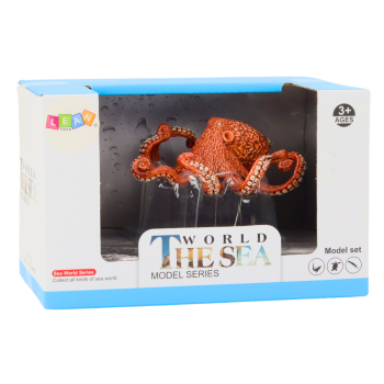 Figurka Ośmiornica Olbrzymia Pomarańczowa 10 cm