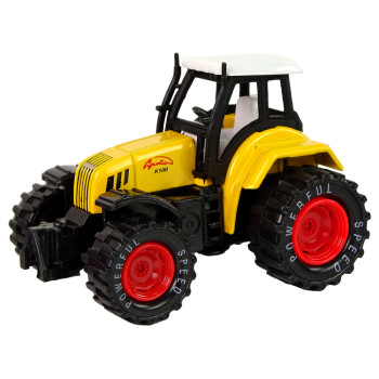 Traktor Ciągnik Resorak Metalowy z Napędem