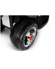 Motor Na Akumulator HC8051 Dla Dzieci Czarny Ścigacz Światła Led Dźwięki