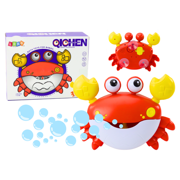 Maszyna do Baniek Mydlanych Krab Czerwony