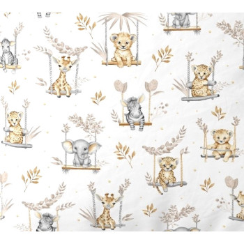 Prześcieradło BEŻOWE SAFARI...