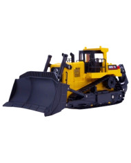 Spychacz Buldożer Koparka Huina Metalowy Model Budowlany 1:50