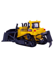 Spychacz Buldożer Koparka Huina Metalowy Model Budowlany 1:50