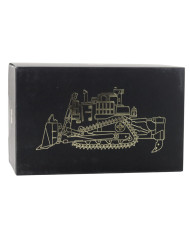 Spychacz Buldożer Koparka Huina Metalowy Model Budowlany 1:50