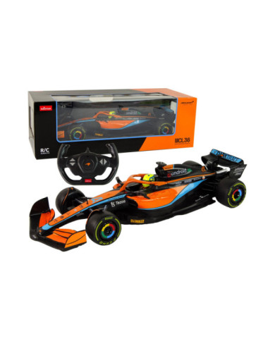 Auto Wyścigowe McLaren F1 Zdalnie Sterowany RC Rastar Pomarańczowy 1:12