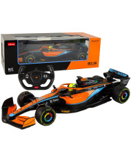 Auto Wyścigowe McLaren F1 Zdalnie Sterowany RC Rastar Pomarańczowy 1:12