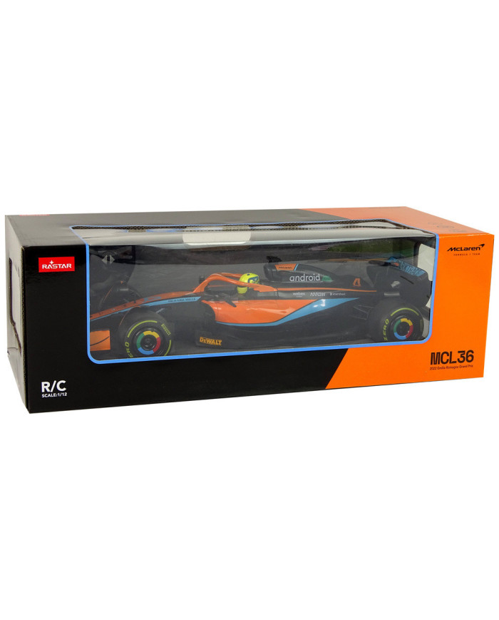 Auto Wyścigowe McLaren F1 Zdalnie Sterowany RC Rastar Pomarańczowy 1:12