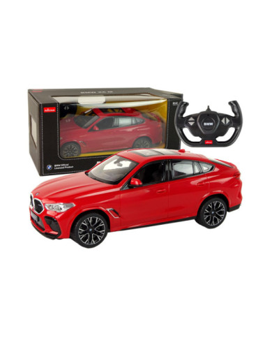 Auto Samochód Zdalnie Sterowany RC BMW X6 Rastar Pilot Czerwone 1:14
