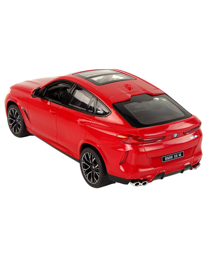Auto Samochód Zdalnie Sterowany RC BMW X6 Rastar Pilot Czerwone 1:14