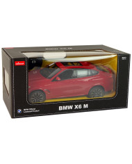 Auto Samochód Zdalnie Sterowany RC BMW X6 Rastar Pilot Czerwone 1:14