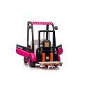 Wózek Widłowy Na Akumulator XMX638 Różowy