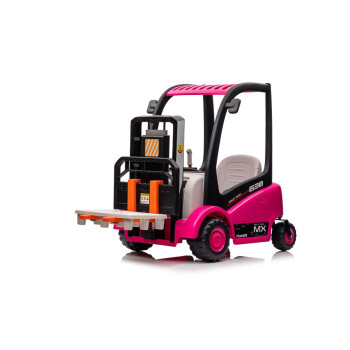 Wózek Widłowy Na Akumulator XMX638 Różowy