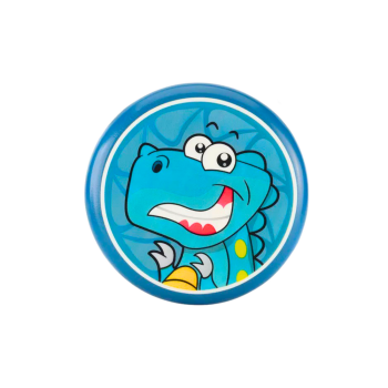Dysk Latający Frisbee z Dinozaurem Niebieski 20 Cm
