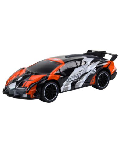 Auto Sportowe Zdalnie Sterowane RC 1:10 Pomarańczowe Prędkość 25 km/h