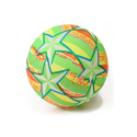 Piłka Gumowa Jaskrawa Gwiazdki Zielona 24 Cm