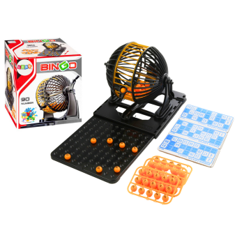 Gra Towarzyska Rodzinna Bingo Lotto Maszyna Losująca