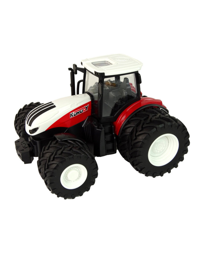 Traktor Zdalnie Sterowany z Przyczepą 1:24 Czerwony Zielony