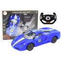 Auto Sportowe Zdalnie Sterowane Na Pilota 1:16 R/C Niebieskie