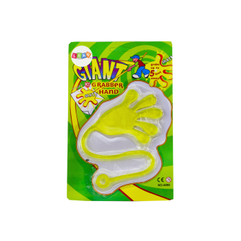 Lepka Rączka Łapka Elastyczna Glut Slime Żółta