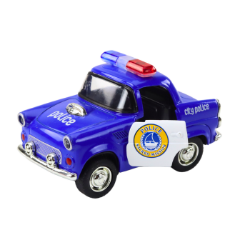Autko Policyjne Klasyczne 1:38 Napęd Światła Dźwięki Niebieski