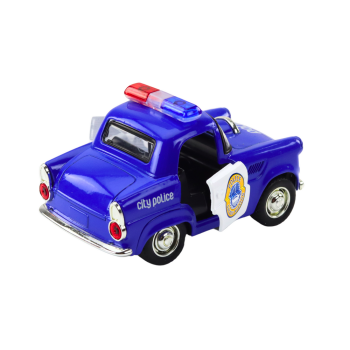 Autko Policyjne Klasyczne 1:38 Napęd Światła Dźwięki Niebieski