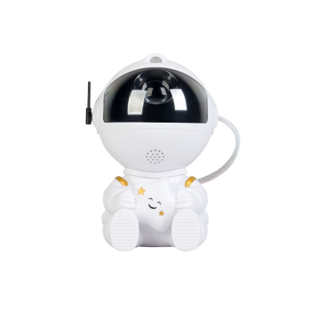 Projektor Astronauta Z Gwiazdą LED USB Pilot Sterujący