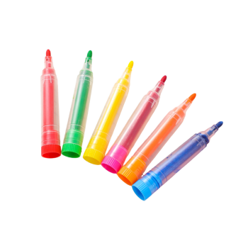 Zestaw Kolorowych Pisaków Markerów Wodnych Walizka 12 Sztuk